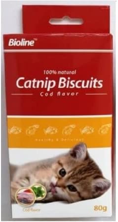 Bioline Catnip Biscuits (Cod Flavor)