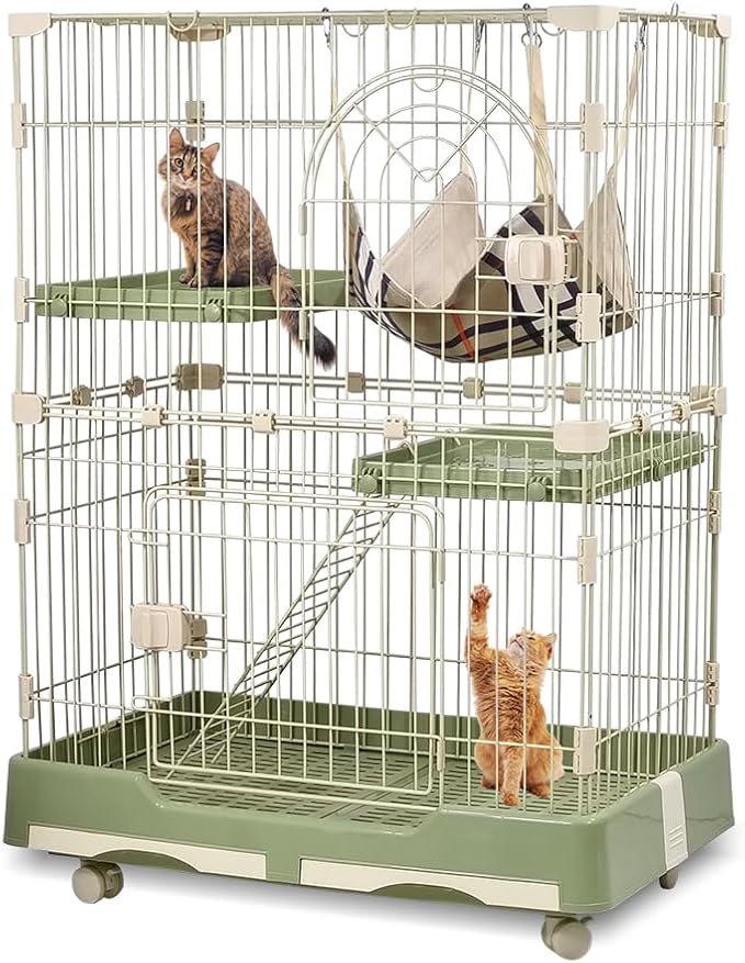 Cat Cage (CT-1-2) Green