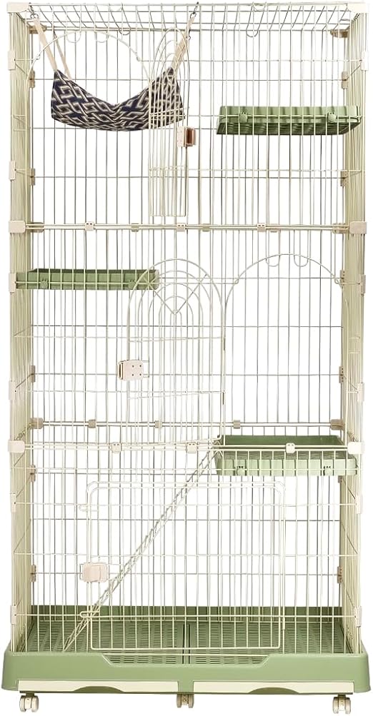 Cat Cage (CT3-3) Green