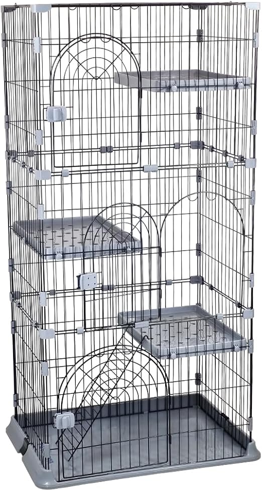 Cat Cage (DC-2-3) Grey