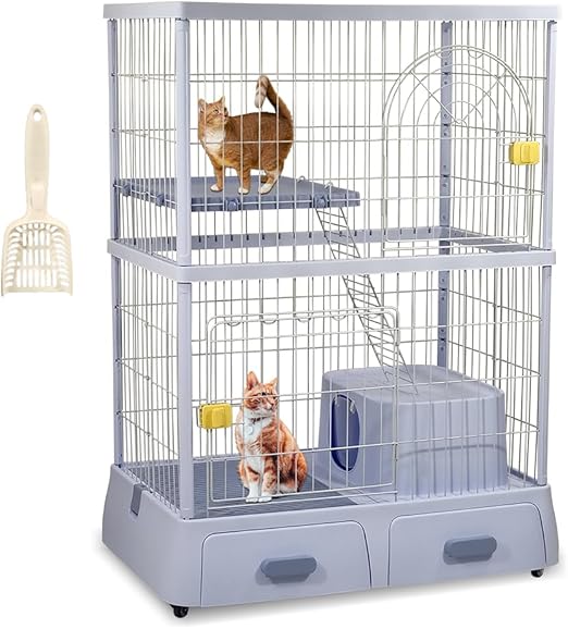 Cat Cage (DF-2) Blue