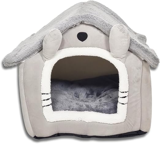 Cat House (Grey) Large
