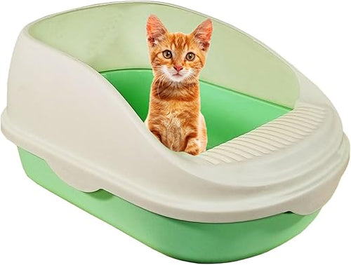 Cat Litter Box M2 (Small) Green