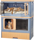 Cat Litter Box Model 11 (Double Level)