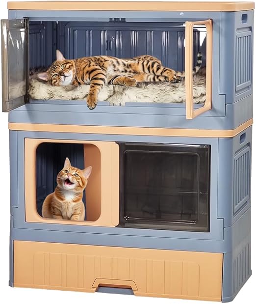 Cat Litter Box Model 11 (Double Level)
