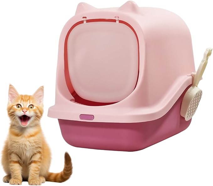 Cat Litter Box Model 2 (Pink)