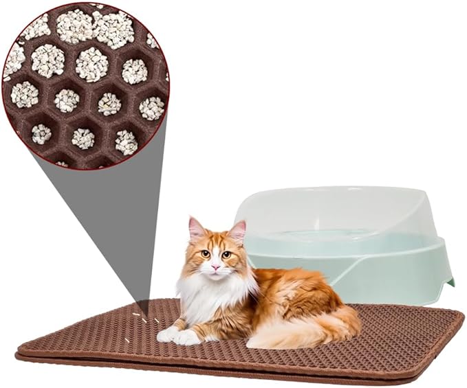 Cat Litter Mat (Chocolate) Medium