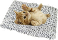 Cat Bed - White & Black Cushion