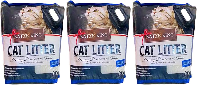 Premium Cat Litter - Black (3 Bags)