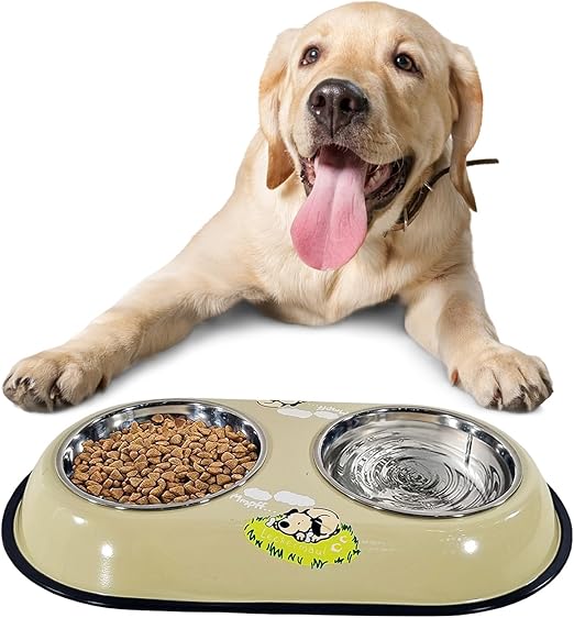 Dog Bowl (Beige) M15