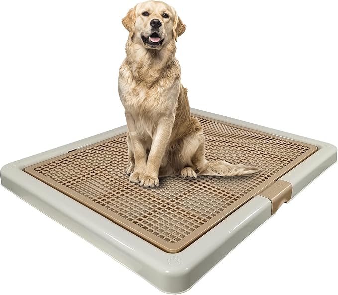 Dog Toilet - Rectangle Brown Large