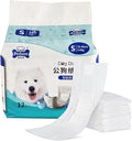 Male Dog Diapers (White) Small