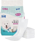 Male Dog Diapers (White) Medium