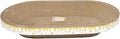 Oval Scratcher (Small) White