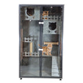 Wooden Cat Villa (EB-90) Grey