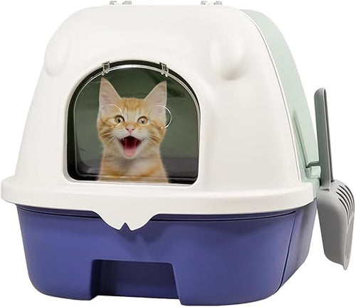 Cat Litter Box Model 7 (Blue)