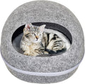 Cat Bed - Round (Dark Grey)