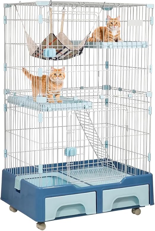 Cat Cage (CE002) Blue