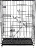 Cat Cage (Lankit-3 Storey) Black