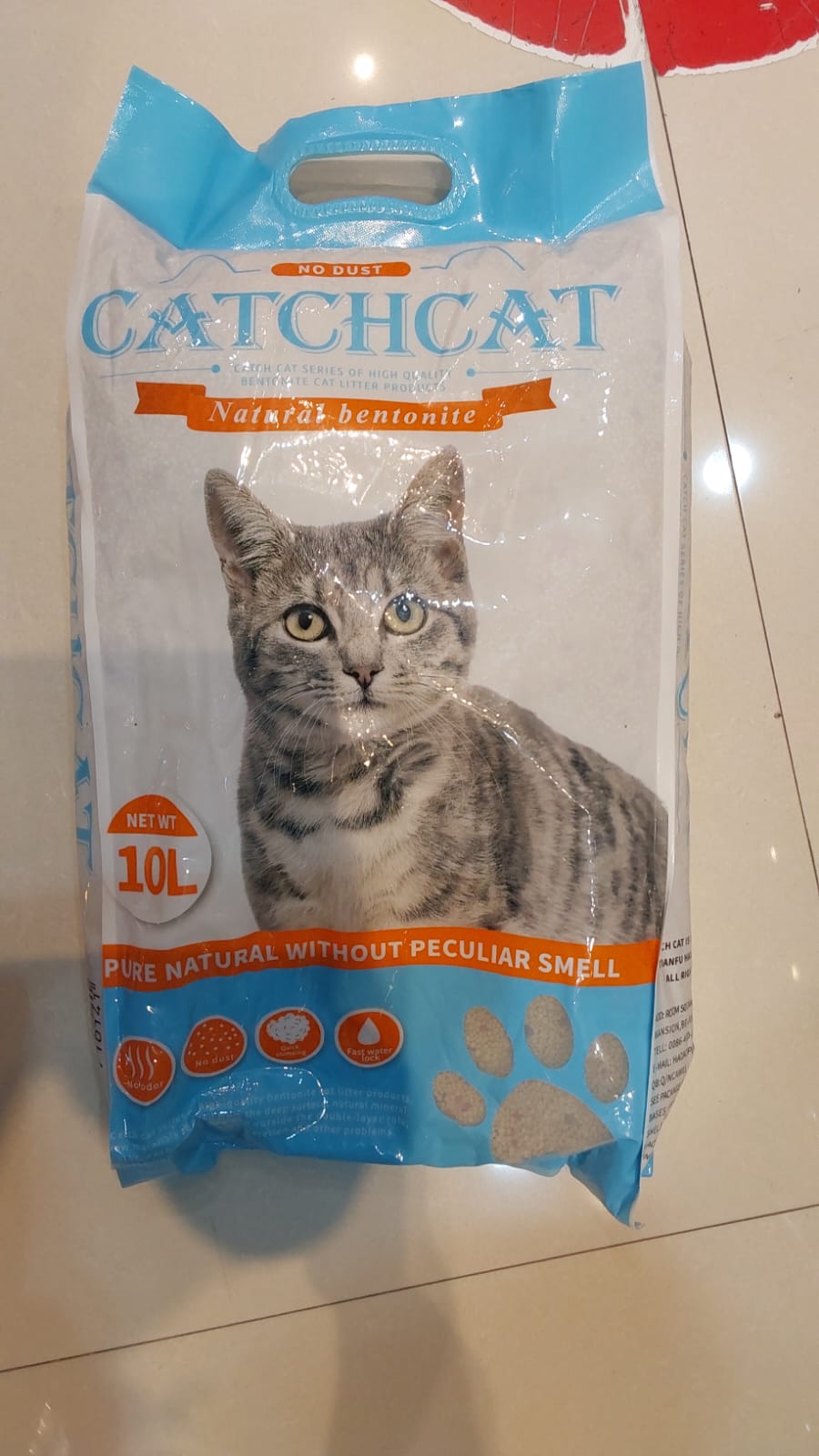 Catchcat Cat Litter Sand 10L (Mint)