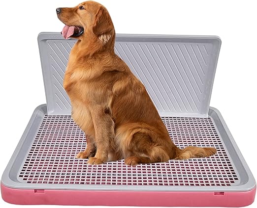 Dog Toilet M3 (Large, Pink)