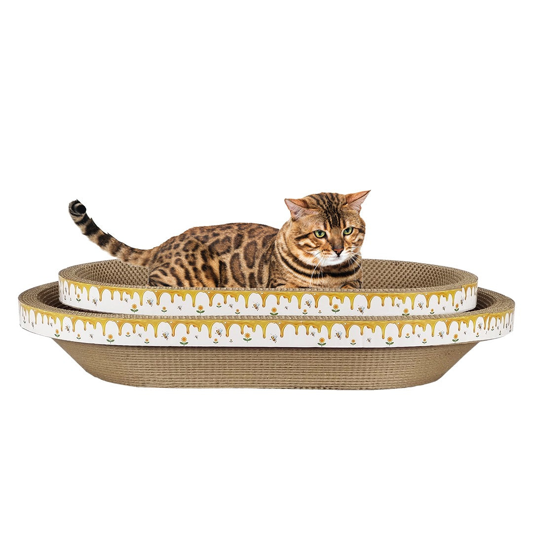 Oval Shape Cat Scratcher