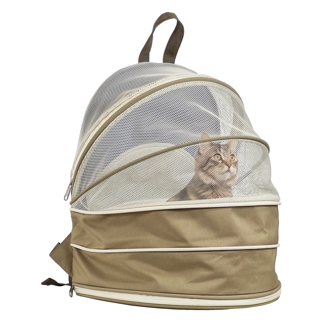 Pet Backpack Bag 2452024 (Beige)