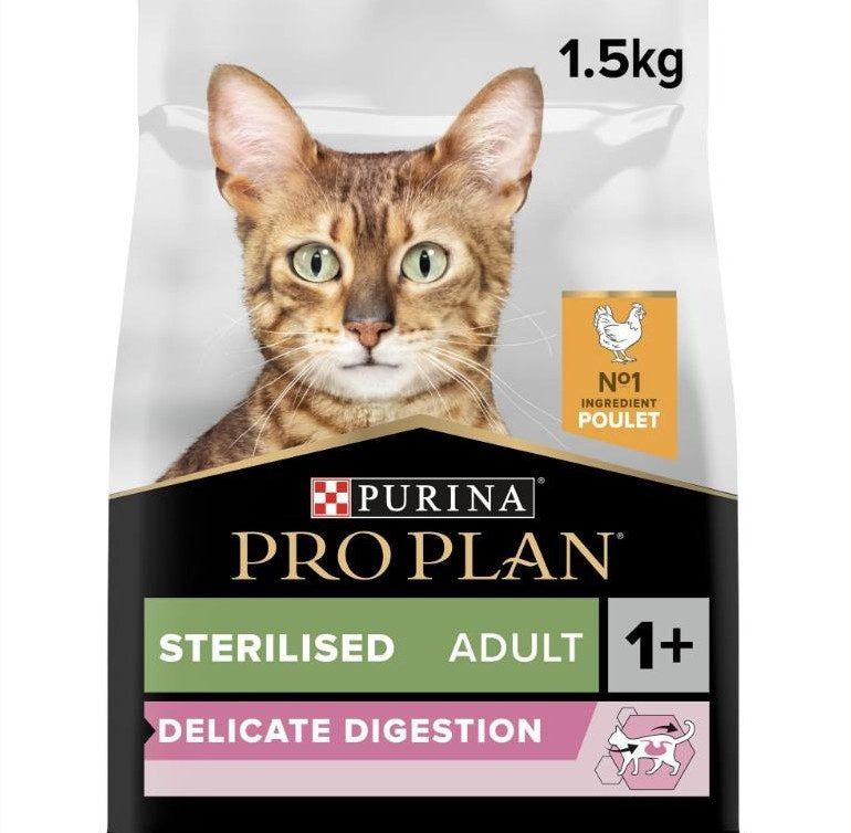 Purina Pro Plan Sterilised Adult Delicate Digestion Dry Cat Food
