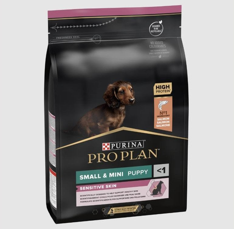 Purina Pro Plan Small & Mini Puppy Sensitive Skin Dry Dog Food