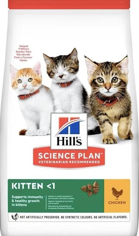 Hill's Science Plan Kitten Chicken Dry Cat Food