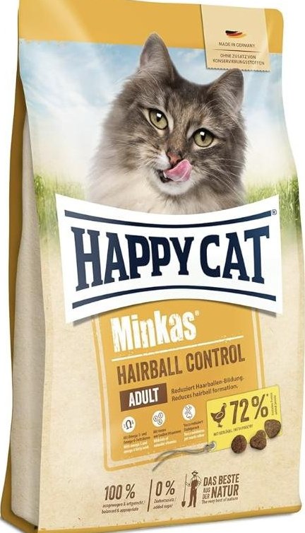 Happy Cat Minkas Hairball Control Dry Cat Food