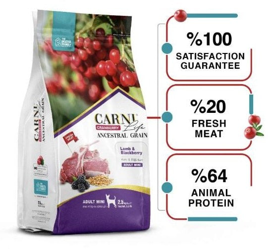 Carni Life Grain Free Lamb & Blackberry Cat Food