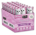 Petite Pouch Tuna & Chicken Wet Cat Food (24x70g)